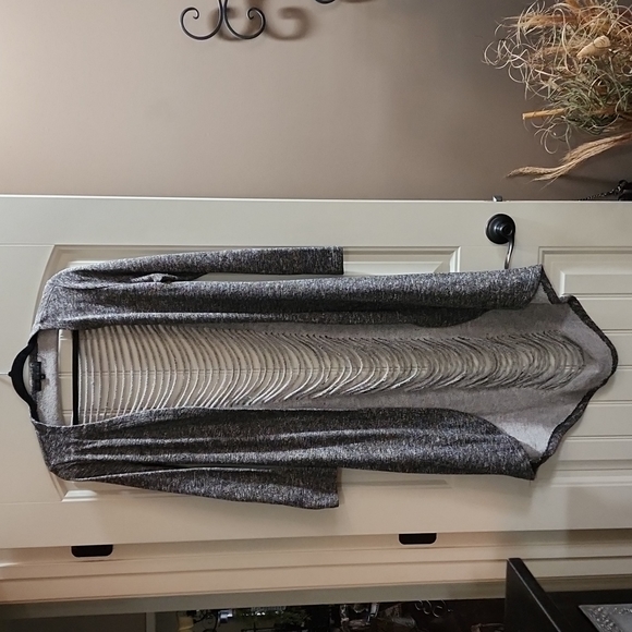 Hot and Delicious Distressed Duster - Picture 1 of 7